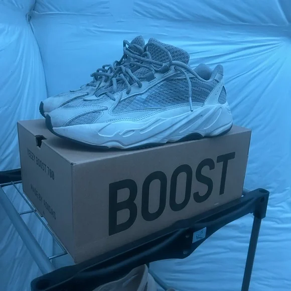 adidas gazelle silver green womens Yeezy Boost 700 V2 'Teal Blue' – SneakerSafe main image 1